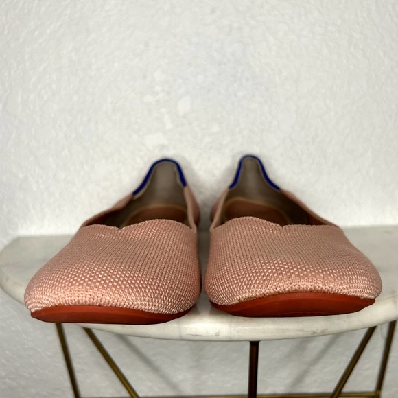Rothy's The Flat Pink Coral Womens Size 9 Ballet Flat Round Toe Retired - Picture 15 of 16
